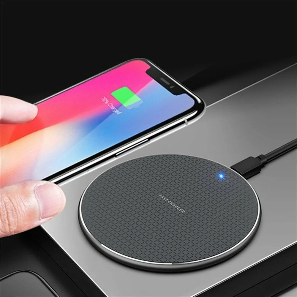 Mobile Phone Universal Wireless Charging 10W Fast Wireless Charger Pad Smart Wireless Charger For iPhone Samsung, Black
Mobile Phone Universal Wireless Charging 10W Fast Wireless Charger Pad Smart Wireless Charger For iPhone Samsung, Black