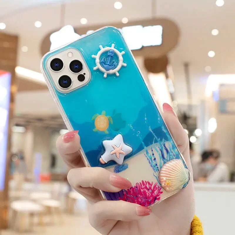 For iPhone 11 12 Pro Max Cases Cute 3D Shell Starfish Phone Case For iPhone X XR XS Max 7 8 Plus Back Cover
For iPhone 11 12 Pro Max Cases Cute 3D Shell Starfish Phone Case For iPhone X XR XS Max 7 8 Plus Back Cover