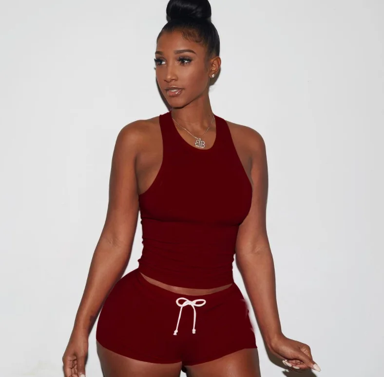 Blank Yoga Tank Top Women 2 piece Short Casual Sportswear Yoga Sports Set, Customized
Blank Yoga Tank Top Women 2 piece Short Casual Sportswear Yoga Sports Set, Customized