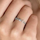 Engagement Silver Ring 2019 China Supplier Foreign Trade Best-selling New Butterfly Gem Silver Jewelry Ring for Women