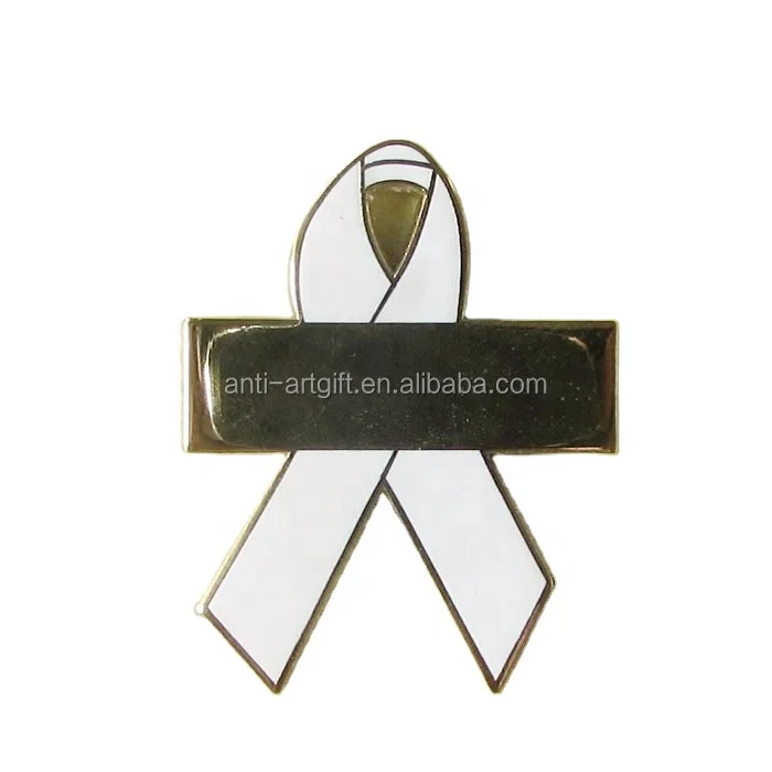 Wholesale collection China Factory White Color Hard Enamel Awareness Ribbon Trading lapel Pins, Patone color
Wholesale collection China Factory White Color Hard Enamel Awareness Ribbon Trading lapel Pins, Patone color