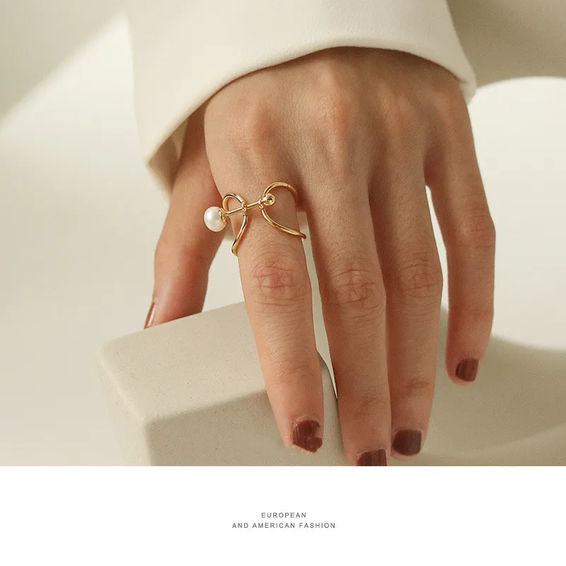 2021 Newest Creative Hollow Geometric Open Ring Retro Adjustable Natural Freshwater Baroque Pearl Finger Ring
2021 Newest Creative Hollow Geometric Open Ring Retro Adjustable Natural Freshwater Baroque Pearl Finger Ring
