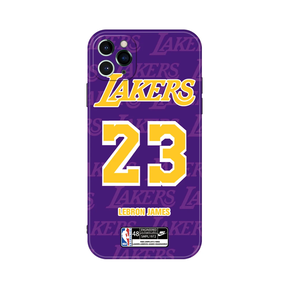 2020 New NBA James IMD Straight Side Design Silicone Phone Case For iPhone 12 Pro MAX XS XR 11 Pro 7/8 Plus Silicone Cover Coque
2020 New NBA James IMD Straight Side Design Silicone Phone Case For iPhone 12 Pro MAX XS XR 11 Pro 7/8 Plus Silicone Cover Coque