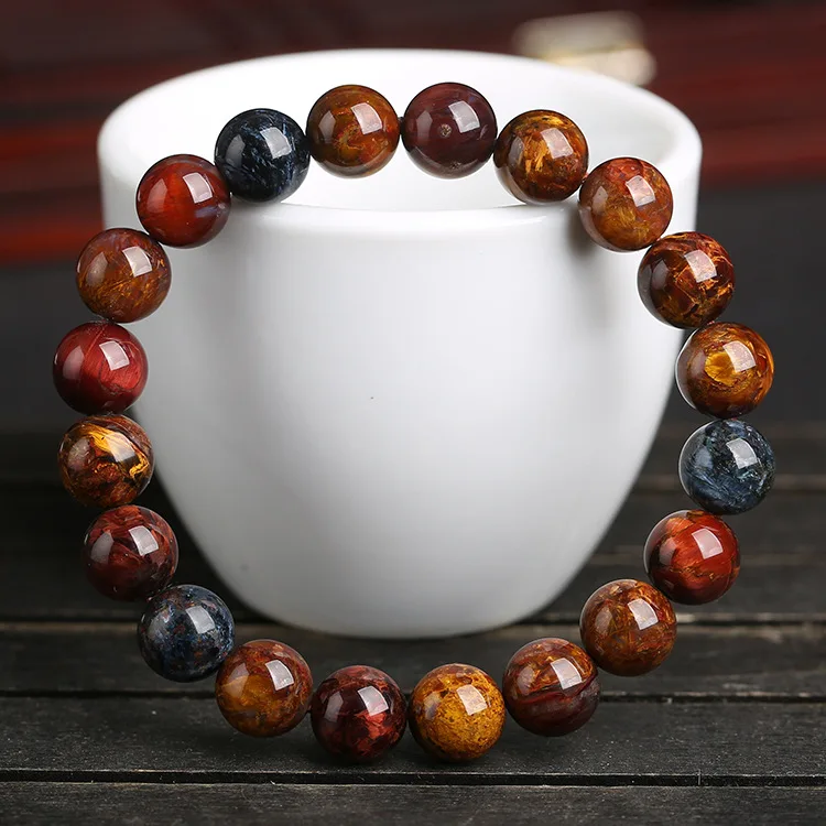 Fashion natural peter stone bracelet tempest stone red yellow blue eagle eye stone single circle crystal bracelet
Fashion natural peter stone bracelet tempest stone red yellow blue eagle eye stone single circle crystal bracelet