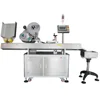 High Quality Automatic Aluminum Tube Self Adhesive sticker Wrap Labeling Machine