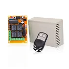 4 channels rf remote controller 315/433mhz lighting switch RF Universal Lighting Relay YET404PC