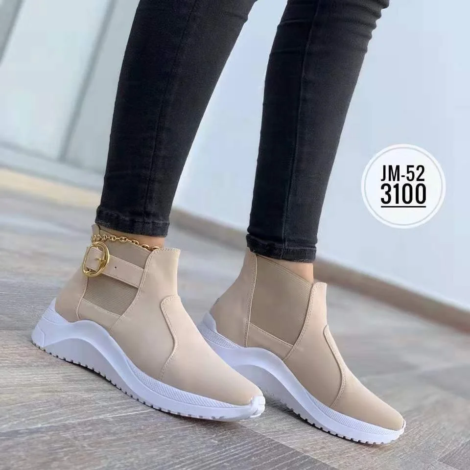 Suede Leather Brown Boots Women Sport Chunky Boots Heel Platform Boots Female Punk Style Ankle Slip on Sneakers, Black apricot brown blue
Suede Leather Brown Boots Women Sport Chunky Boots Heel Platform Boots Female Punk Style Ankle Slip on Sneakers, Black apricot brown blue