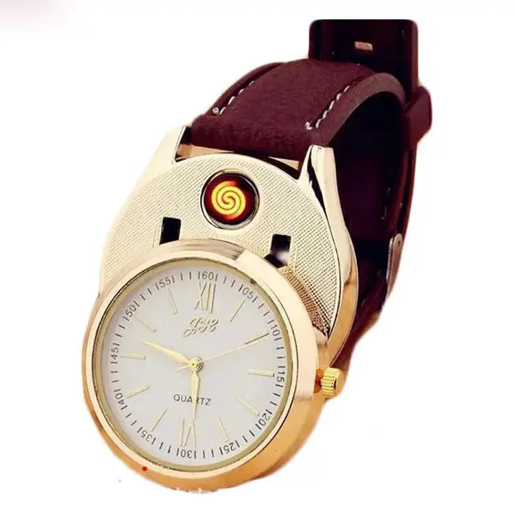 New Smart Watch Lighter OEM Usb Watch Cigarette Lighter For Gift Men's Quartz Wristwatch Rechargeable USB Electric Lighter, Black,brown
New Smart Watch Lighter OEM Usb Watch Cigarette Lighter For Gift Men's Quartz Wristwatch Rechargeable USB Electric Lighter, Black,brown