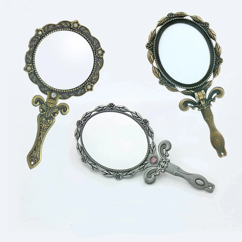 2022 NEW Vintage Metal Mirrors Women Handheld Long Handle Makeup Mirrors Mini Vintage Decoration Folding Mirror, Colors
2022 NEW Vintage Metal Mirrors Women Handheld Long Handle Makeup Mirrors Mini Vintage Decoration Folding Mirror, Colors