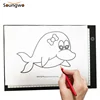 USB adapter A4 animation drawing tracing LED light box with ruler