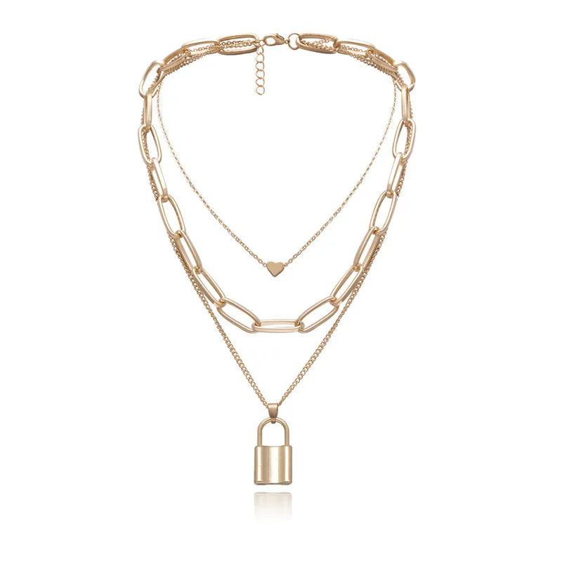 pendant neckless sweater chain women simple multi - layered necklace sweater chain female, Gold,silver
pendant neckless sweater chain women simple multi - layered necklace sweater chain female, Gold,silver