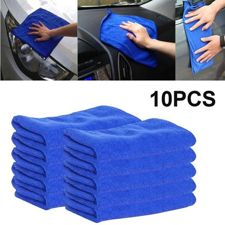 10pcs Microfibre Cleaning Auto Soft Cloth Washing Cloth Towel Duster Car Home Cleaning Micro fiber Towels, Blue
10pcs Microfibre Cleaning Auto Soft Cloth Washing Cloth Towel Duster Car Home Cleaning Micro fiber Towels, Blue