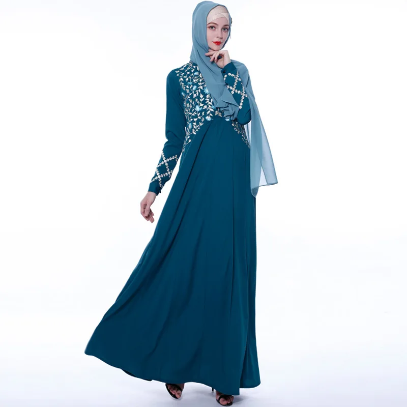 High density elegant embroidered dubai dress muslim women abaya, Wine red,black,light gray,dark green,beige
High density elegant embroidered dubai dress muslim women abaya, Wine red,black,light gray,dark green,beige