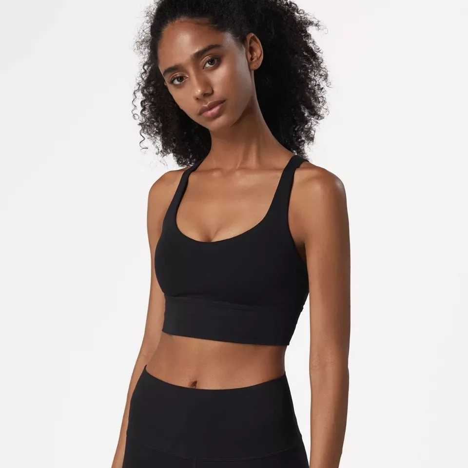 BBOY208 Fashion sexy thin double shoulder strap women sports bra gym running fitness vest breathable yoga bra
BBOY208 Fashion sexy thin double shoulder strap women sports bra gym running fitness vest breathable yoga bra