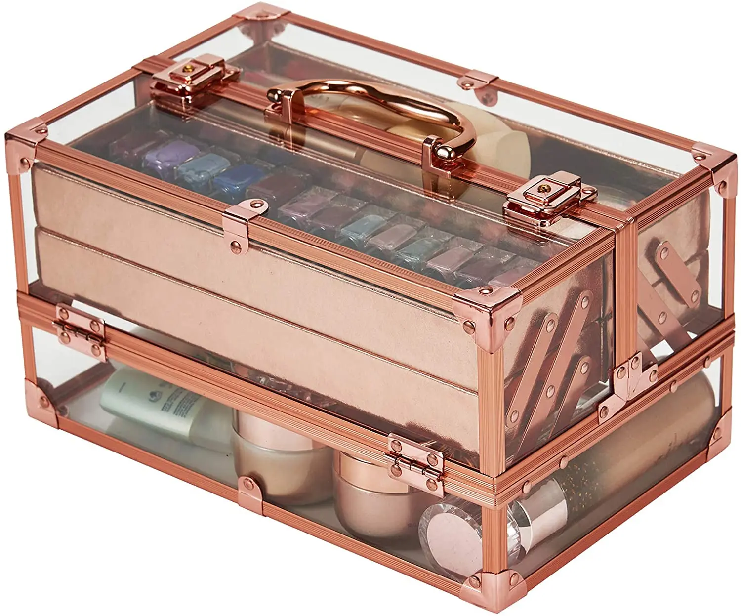 Girls Makeup Kit Box Organizer Eyeshadow Empty For Liptontea Ornaments Glotter Cosmetics Die Cut Parfume Cosmetic Insert Boxes, Black/pink
Girls Makeup Kit Box Organizer Eyeshadow Empty For Liptontea Ornaments Glotter Cosmetics Die Cut Parfume Cosmetic Insert Boxes, Black/pink