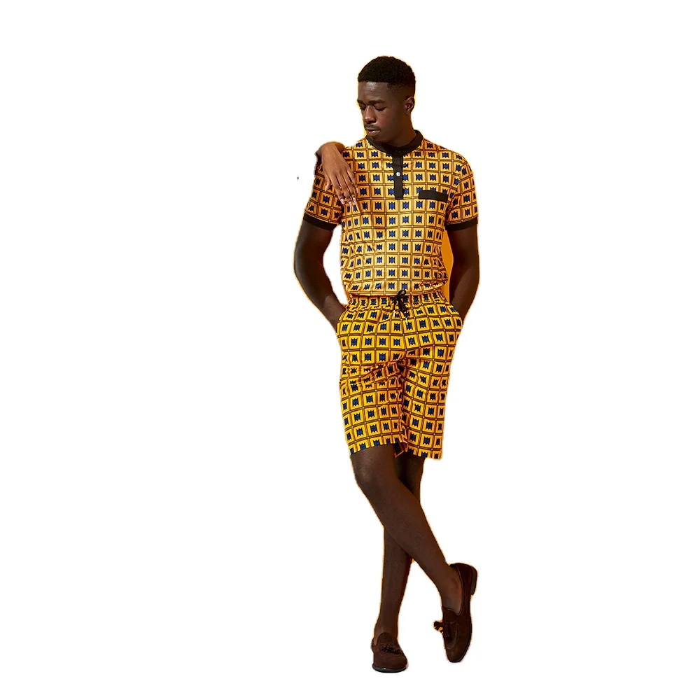 Stylish African Digital Printing Men Two Pieces Shirts Good Quality Summer Short Shirts Good Quality, As picture
Stylish African Digital Printing Men Two Pieces Shirts Good Quality Summer Short Shirts Good Quality, As picture