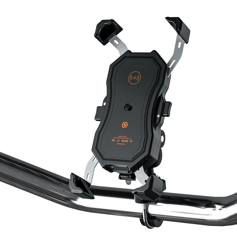 15w Scooter Atv Motorbike Wireless Phone Charger Motorcycle Bike Phone Mount Holder, Black
15w Scooter Atv Motorbike Wireless Phone Charger Motorcycle Bike Phone Mount Holder, Black