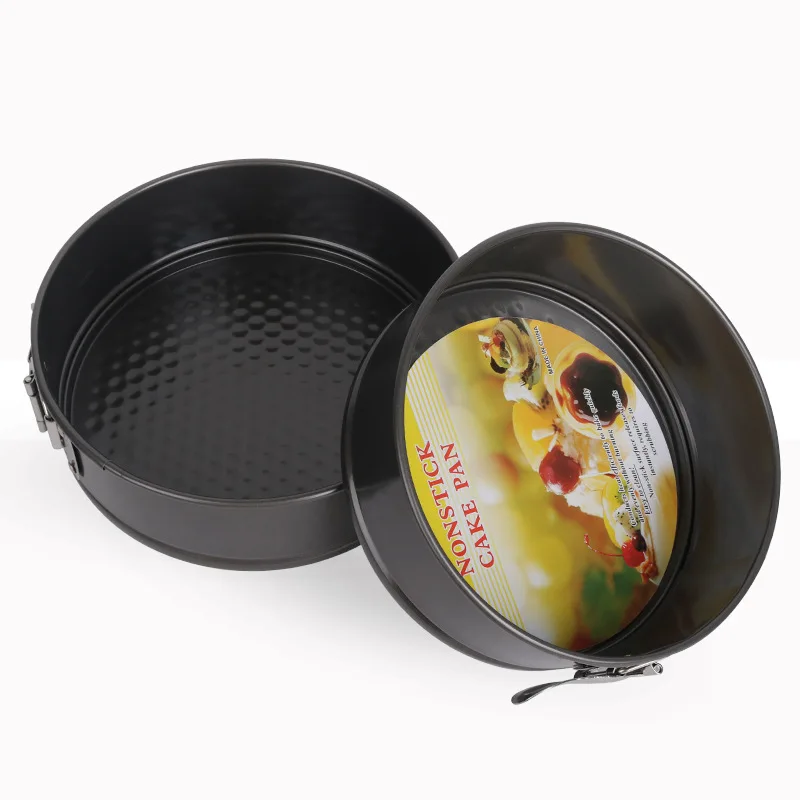 Honeycomb Carbon Steel Round Non-stick Coating Mousse Cake Baking Mold Set With Lockinglive Bottom, Dark gray
Honeycomb Carbon Steel Round Non-stick Coating Mousse Cake Baking Mold Set With Lockinglive Bottom, Dark gray