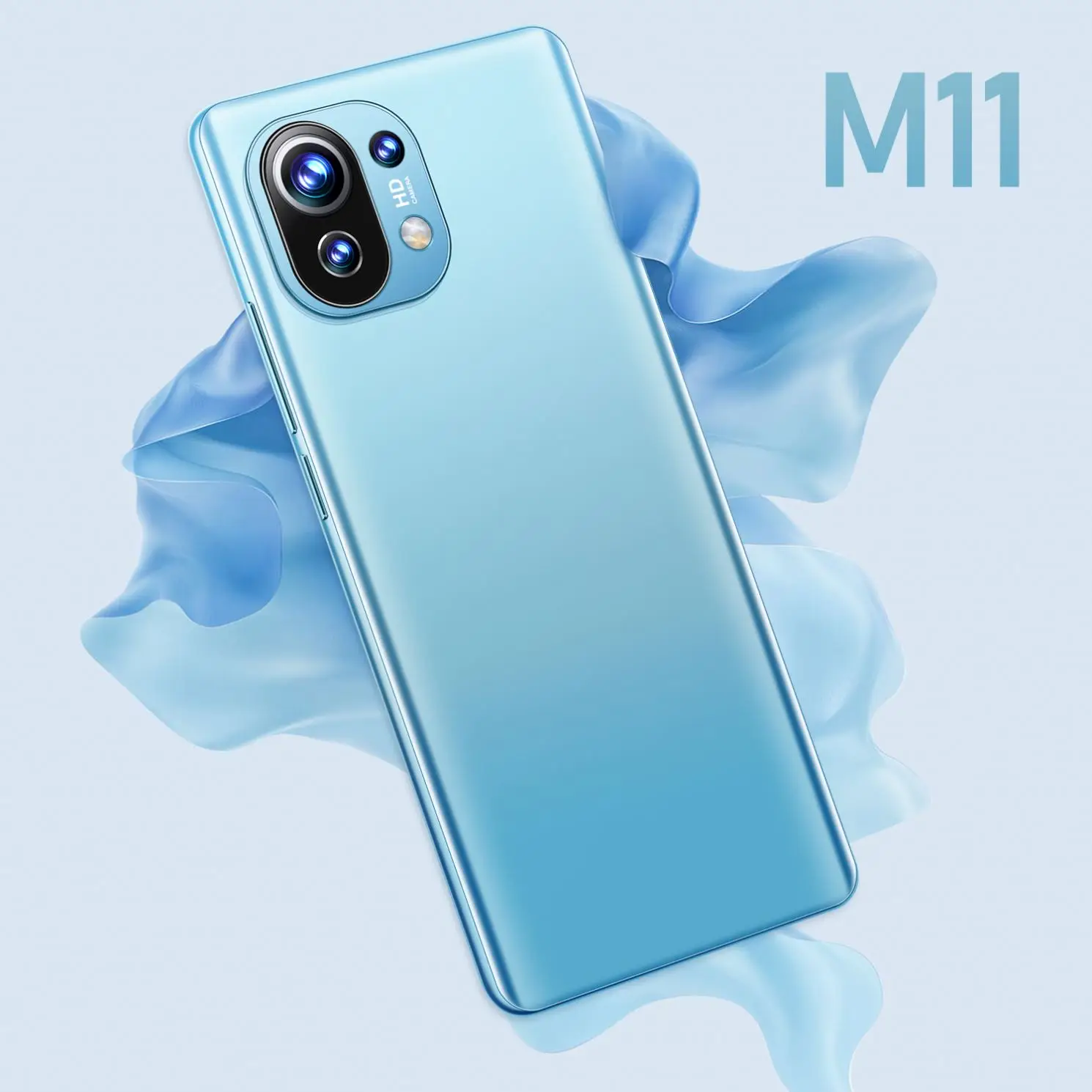 Smartphone 6.1 Inches M11 Android Mobile phone Unlock Dual Card Cellphones