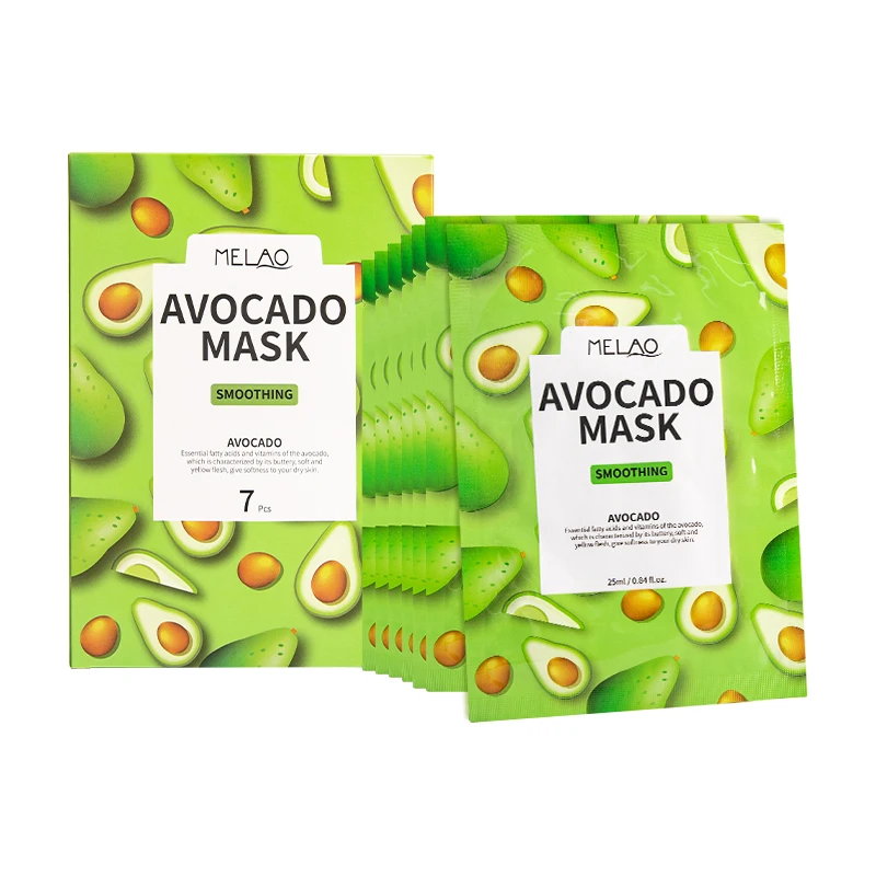 Wholesale Private Label Beauty Skin Care Face Body Mask Cosmetic Avocado Fruit Vitamin C Sheet Korean Facial Mask
Wholesale Private Label Beauty Skin Care Face Body Mask Cosmetic Avocado Fruit Vitamin C Sheet Korean Facial Mask