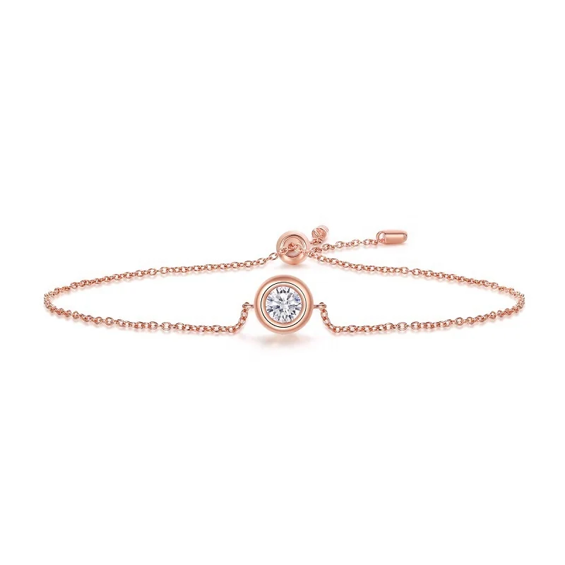 Fashion Jewelry 925 Silver Plated 18k Gold Tennis 0.5 Carat Moissanite Diamond Bracelet
Fashion Jewelry 925 Silver Plated 18k Gold Tennis 0.5 Carat Moissanite Diamond Bracelet