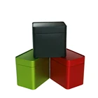 Unique China Supplier New Fashion Small Square Storge Tea Tin Can