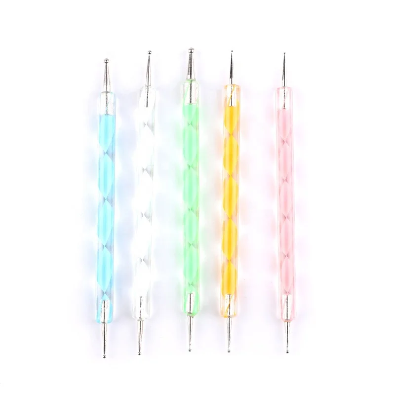 5 pc UV Gel Painting DIY Design Nail Art 2 Way Dotting Pen Tool Nail Art Tip Dot Paint Manicure Kit
5 pc UV Gel Painting DIY Design Nail Art 2 Way Dotting Pen Tool Nail Art Tip Dot Paint Manicure Kit
