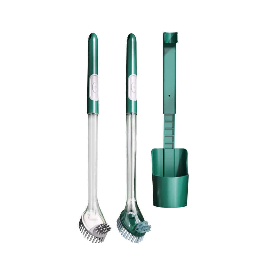 JOYBOS Wholesale Long handle soft rubber toilet brush wall-mounted silicone toilet brush toilet cleaning brush, Green and gray
JOYBOS Wholesale Long handle soft rubber toilet brush wall-mounted silicone toilet brush toilet cleaning brush, Green and gray