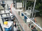 Wholesale automatic wall paint bucket labeling machine for white latex paint pails
