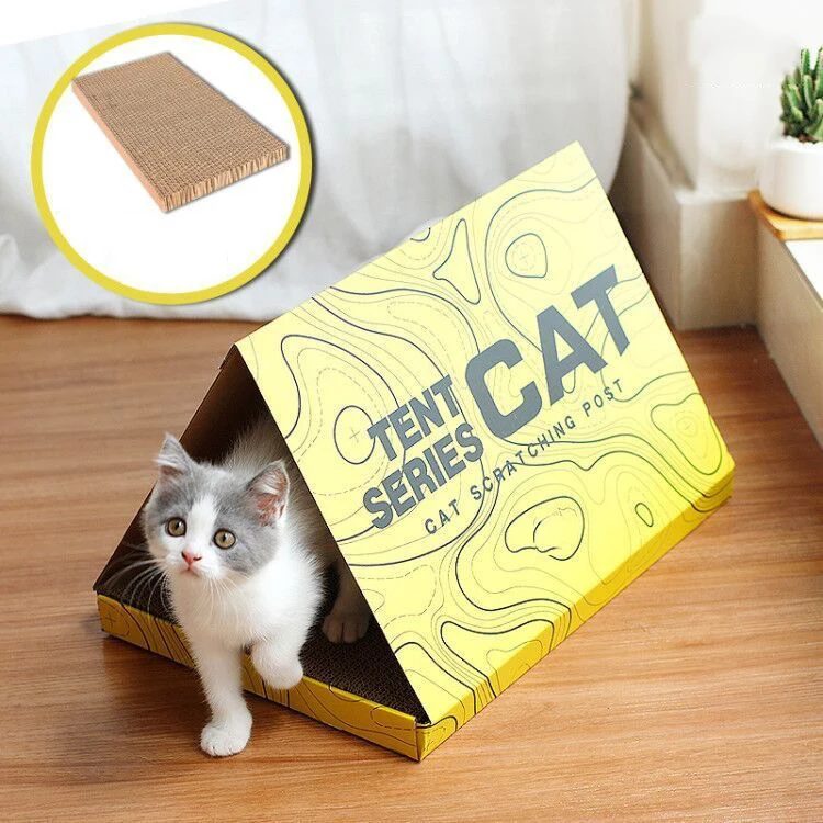 Special Hot Selling Cardboard Paper Free Catnip Milk Box Cardboard Cat Scratcher Cat Toys Houses, As show
Special Hot Selling Cardboard Paper Free Catnip Milk Box Cardboard Cat Scratcher Cat Toys Houses, As show