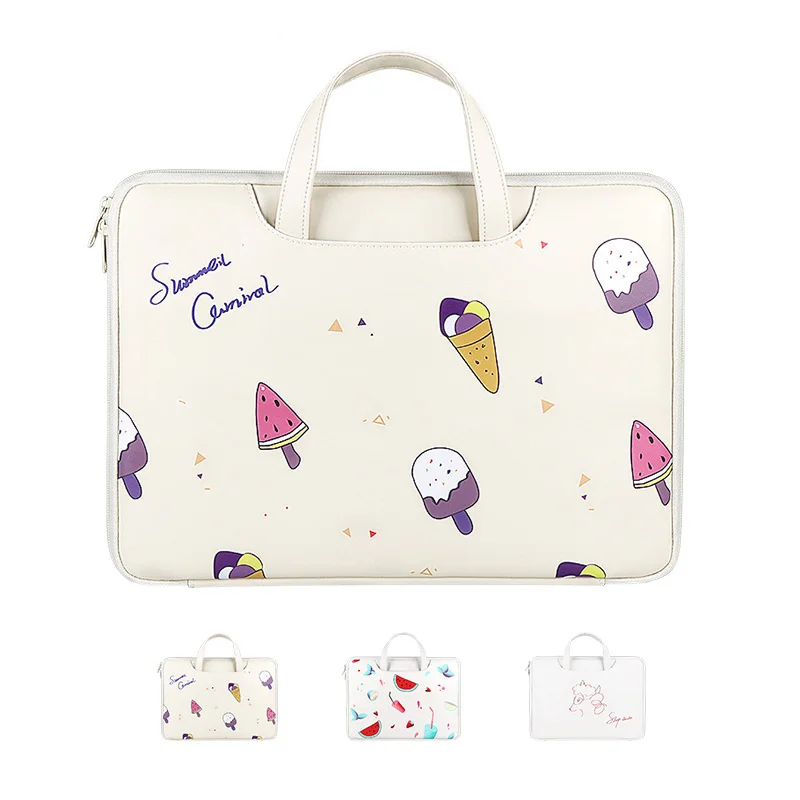 Amazon Best-Selling Ice Cream Watermelon Pattern Printing Cute Laptop Tote Bag Shockproof Travel Computer Briefcase bag For Kids
Amazon Best-Selling Ice Cream Watermelon Pattern Printing Cute Laptop Tote Bag Shockproof Travel Computer Briefcase bag For Kids