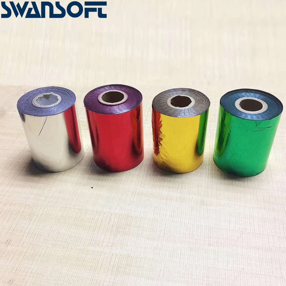 Swansoft M Cm Hot Stamping Foil Multicolor Foil Paper Pet Material