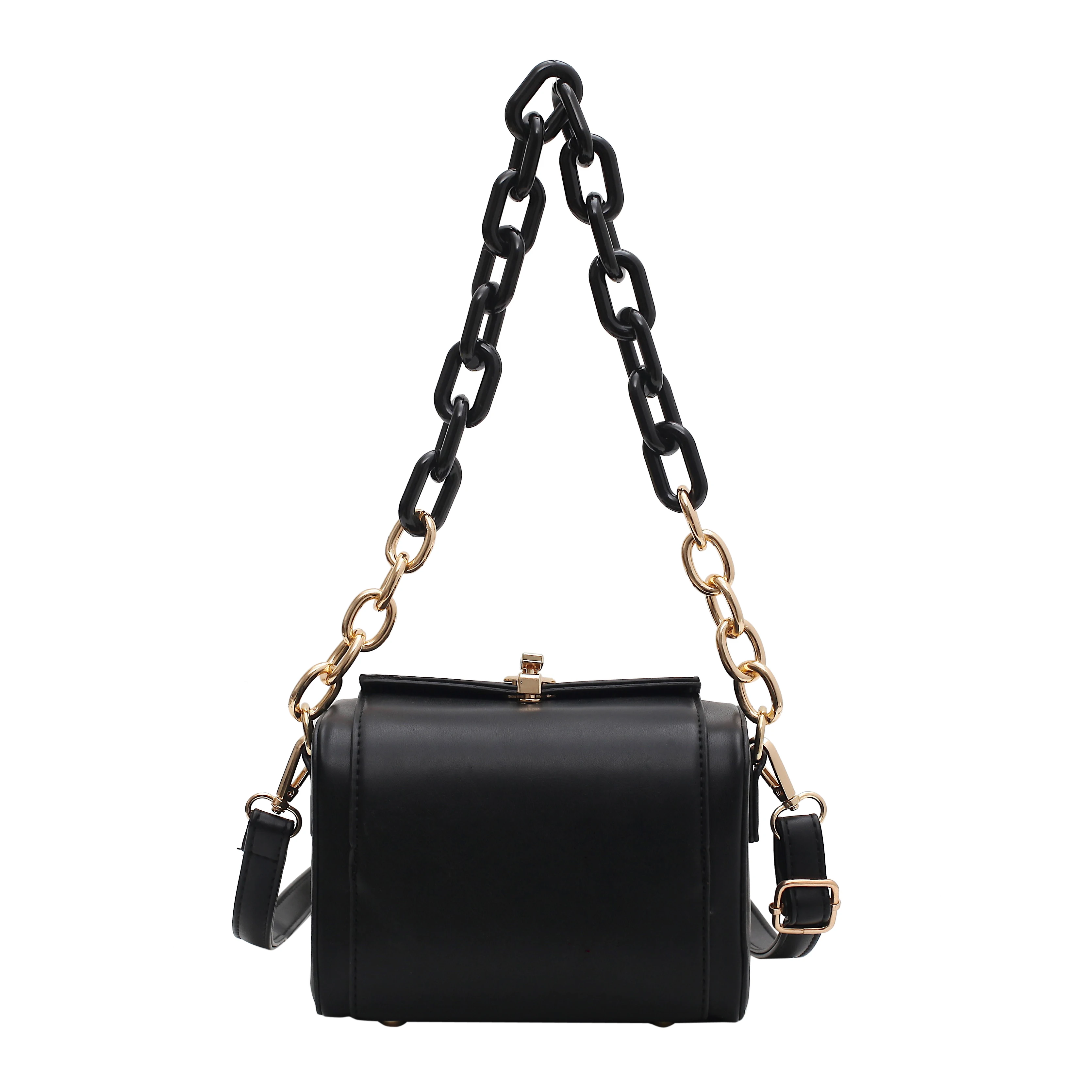 2021 Female Trendy Luxury Chain Shoulder Mini Black Box Purse Women Handbag Ladies Crossbody Bag
2021 Female Trendy Luxury Chain Shoulder Mini Black Box Purse Women Handbag Ladies Crossbody Bag
