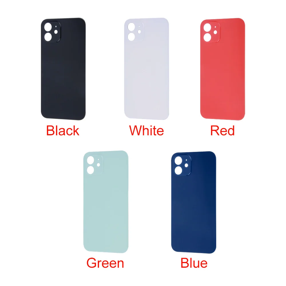 Phone battery Back housing Cover for iPhone 12 replacement battery cover for iPhone 12 6.1inch Rear glass case, Black,white,green,red,blue
Phone battery Back housing Cover for iPhone 12 replacement battery cover for iPhone 12 6.1inch Rear glass case, Black,white,green,red,blue