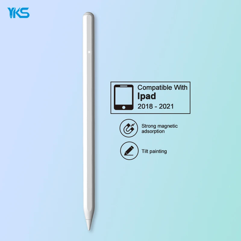 New tablet stylus with anti-mistouch touch high-precision touch screen pen, compatible with Ipad/Pro/mini5, White
New tablet stylus with anti-mistouch touch high-precision touch screen pen, compatible with Ipad/Pro/mini5, White