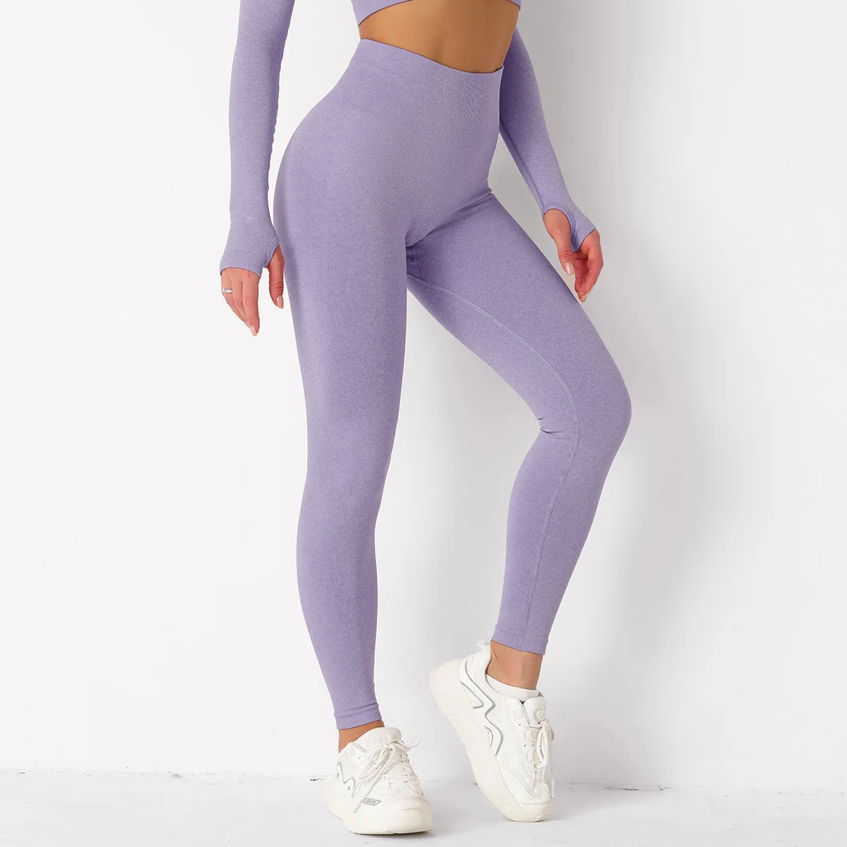 Women Wholesale Logo Custom High Waist Tight Gym Sports Seamless Yoga Leggings
Women Wholesale Logo Custom High Waist Tight Gym Sports Seamless Yoga Leggings