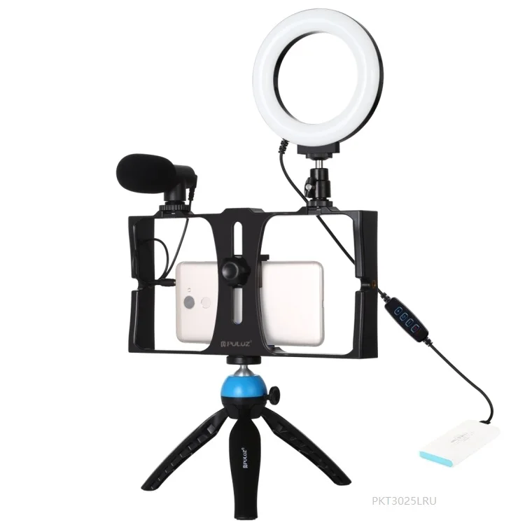 Led Selfie Light With Vlogging Kits High Quality Ring Tripod Smartphone Video Rig Microphone 4 In 1 Bracket Live Broadcast Rig
Led Selfie Light With Vlogging Kits High Quality Ring Tripod Smartphone Video Rig Microphone 4 In 1 Bracket Live Broadcast Rig