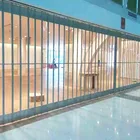 Sliding Crystal Folding Door/Auto Shop Folding Shutter Door