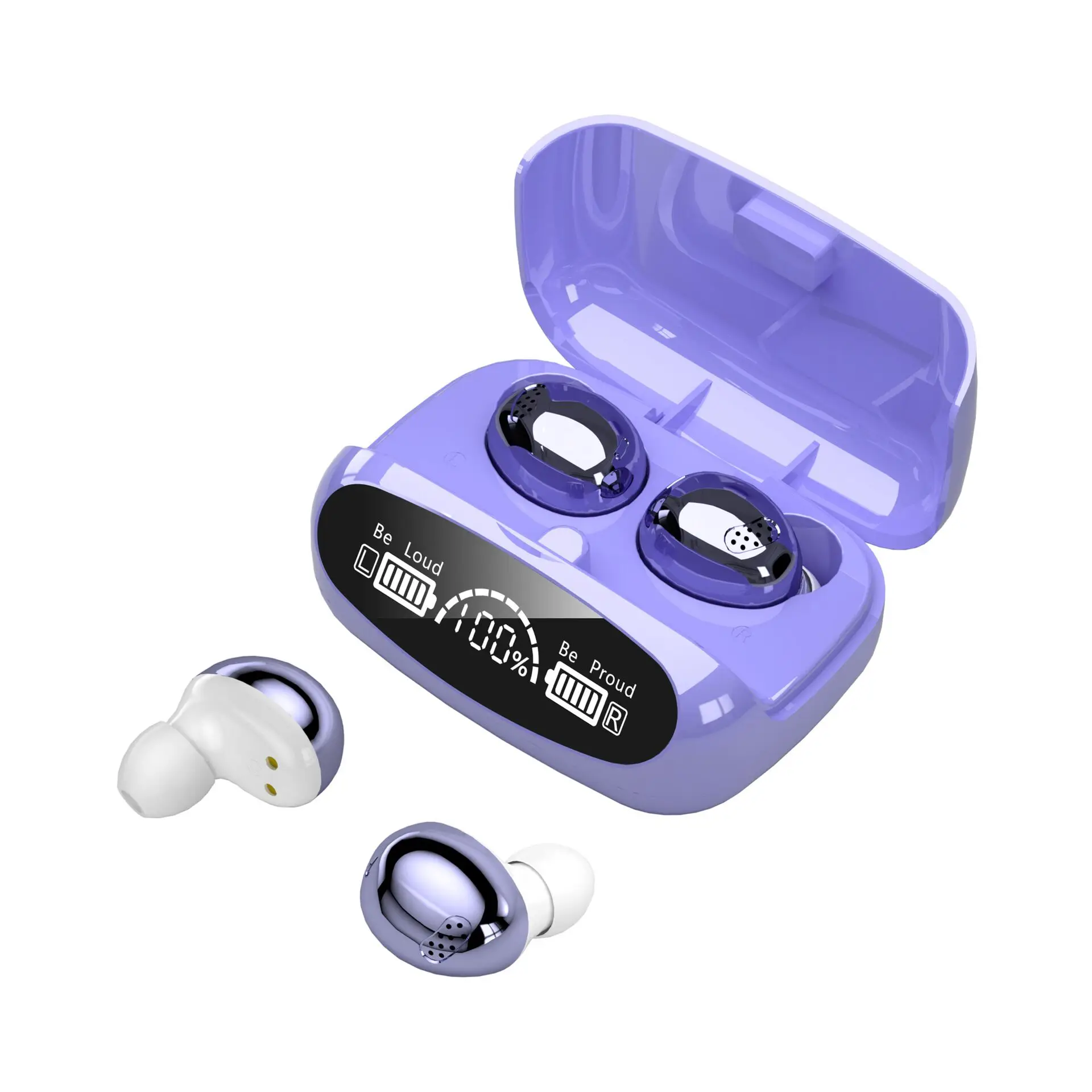 Waterproof Earphones Battery display metal plating mirror BT 5.1 EDR noise cancelling wireless headset with power bank
Waterproof Earphones Battery display metal plating mirror BT 5.1 EDR noise cancelling wireless headset with power bank