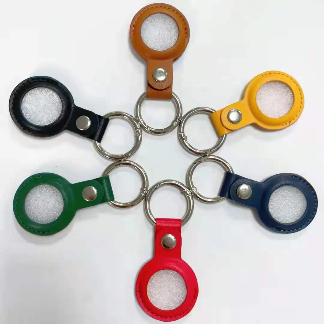 2021 Newest Airtag Accessories Tracker Anti-lost Leather Pattern Keychain Protective Case PU Leather Airtag Case, Black, yellow, red, brown, greeen, or customize colors
2021 Newest Airtag Accessories Tracker Anti-lost Leather Pattern Keychain Protective Case PU Leather Airtag Case, Black, yellow, red, brown, greeen, or customize colors