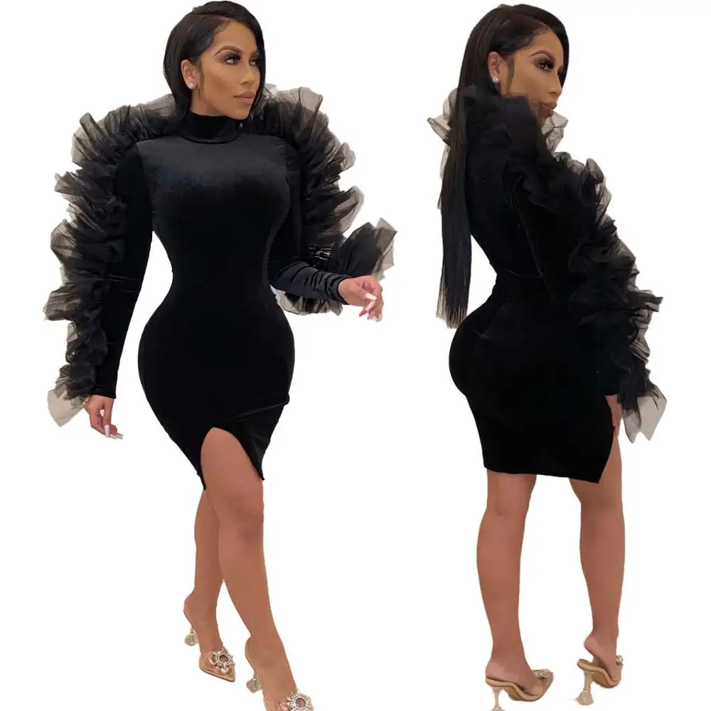 FS0842D Fashion Ladies black corduroy dress
FS0842D Fashion Ladies black corduroy dress