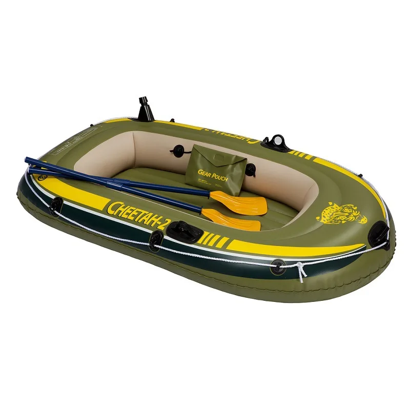 Factory Customized Fishing Boat Plastic PVC 3 Persons Fishing Inflatable Rowing Boat With Oars, Green
Factory Customized Fishing Boat Plastic PVC 3 Persons Fishing Inflatable Rowing Boat With Oars, Green