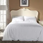 Hotel fitted bed sheet set and comforter king size with percale fabric
