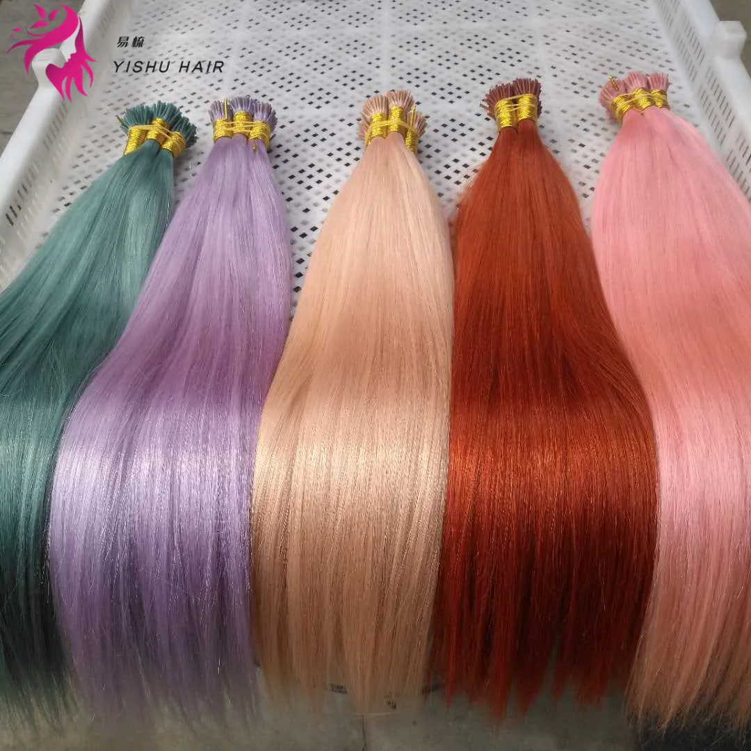 100% virgin remy double drawn cuticle aligned I-tip hair extensions human, All colours on our colour chart or customized
100% virgin remy double drawn cuticle aligned I-tip hair extensions human, All colours on our colour chart or customized