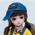BJD Doll China Factory 26 Ball Jointed Doll Realistic Alive Soft Silicone Baby Girls BJD Doll
