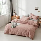 Luxury Wholesale Design Cheap Embroidery Linen Comforter Cover Bed Sheets Hotel Bedsheet Bedding Set