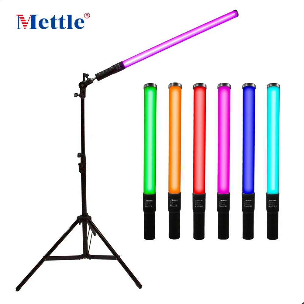 METTLE 20w Colorful LED Video Stick 2800K-8000K rgb Photographic Lighting For Camera Vlog Live Youtube
METTLE 20w Colorful LED Video Stick 2800K-8000K rgb Photographic Lighting For Camera Vlog Live Youtube