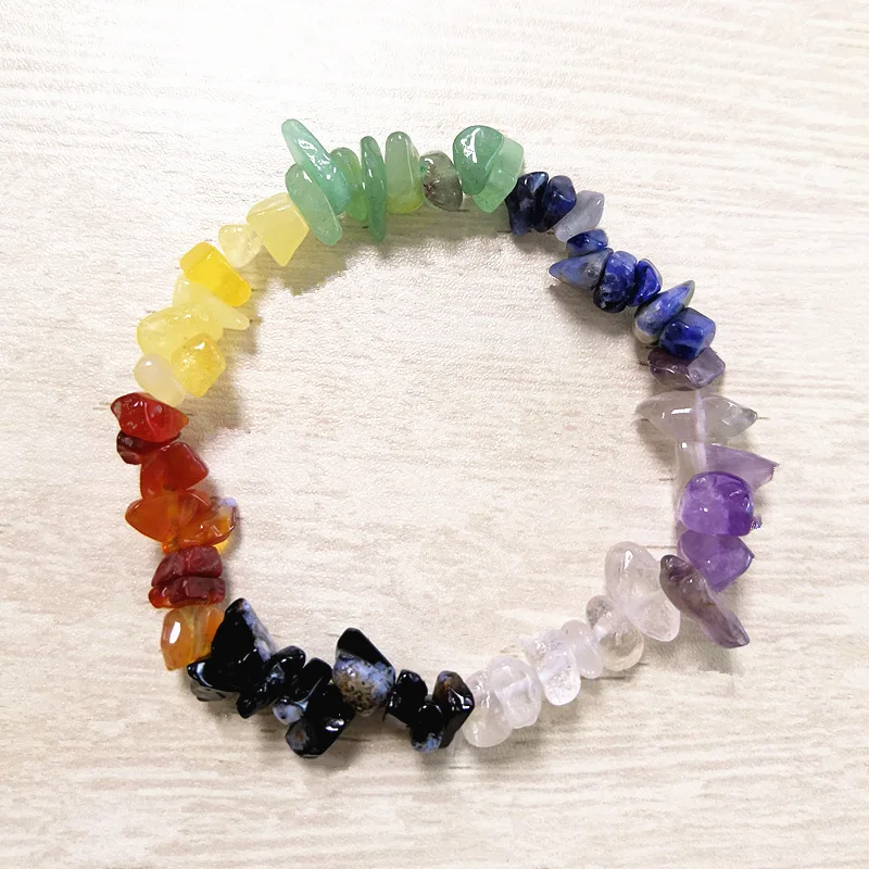 Hot Sale Charm New Hot Adjustable Natural Mixed Rainbow Bracelet Lady Round Crystal Bracelet for Women
Hot Sale Charm New Hot Adjustable Natural Mixed Rainbow Bracelet Lady Round Crystal Bracelet for Women