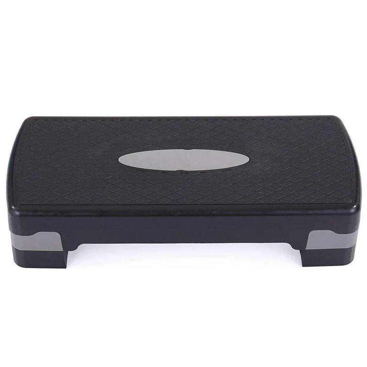 Aerobic Step Platform Trainer Adjustable Exercise Fitness Workout Stepper with Non-Slip Surface, Black
Aerobic Step Platform Trainer Adjustable Exercise Fitness Workout Stepper with Non-Slip Surface, Black