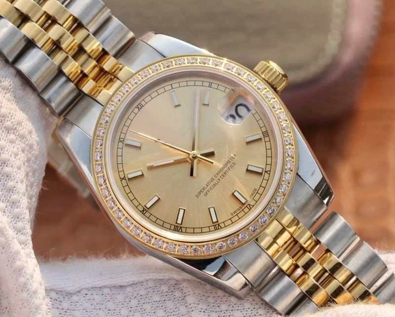 Elegant ladies' sapphire glass mirror 31mm 2836 movement Rolexables mechanical watch
Elegant ladies' sapphire glass mirror 31mm 2836 movement Rolexables mechanical watch